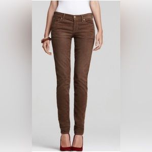 Citizens of Humanity Avedon Stretch Skinny Jean in Chocolate Brown